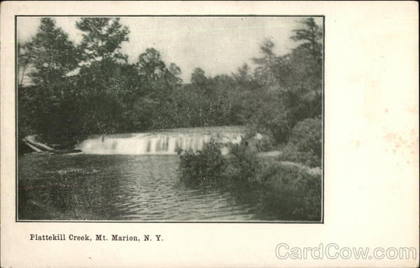 Plattekill Creek Mount Marion New York