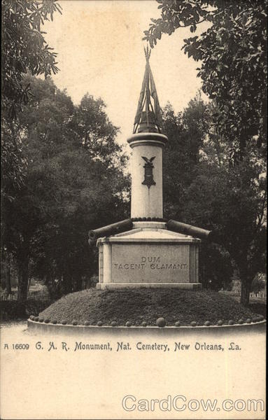G. A. R. Monument, National Cemetery New Orleans Louisiana