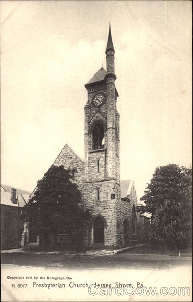 Presbyterian Church Jersey Shore Pennsylvania