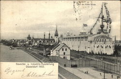 Gewerbe u. Industrie-Ausstellung Dusseldorf 1902 Postcard