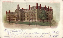 State Normal School Postcard