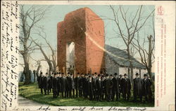 Old Church Tower Jamestown, VA Postcard Postcard