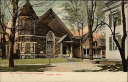 First Church of Christ (Scientist) Gardiner, ME Postcard Postcard