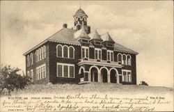 Public School Postcard