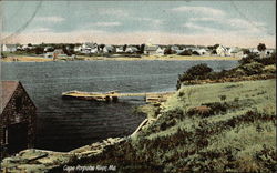 Cape Porpoise RIver, Wells Harbor Postcard