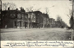 Main Street Stroudsburg, PA Postcard Postcard