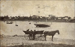 Cut River and Green Harbor Village Postcard