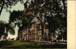 City Hall Kingston, NY Postcard Postcard