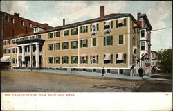 The Parker House New Bedford, MA Postcard Postcard