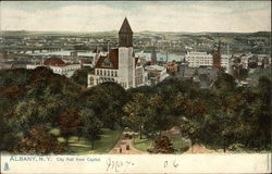 City Hall from Capitol Postcard
