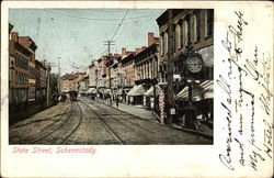 State Street Schenectady, NY Postcard Postcard