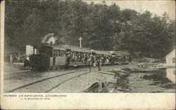 Dummy at Epworth, Ludington Michigan Postcard Postcard