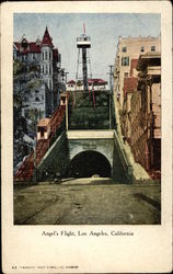 Angel's Flight Postcard