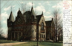 Public Library Postcard
