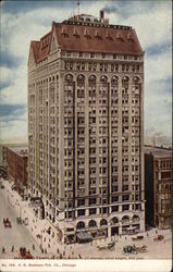 Masonic Temple Postcard