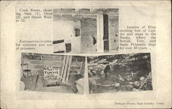 Newgate Prison Views, East Granby Postcard