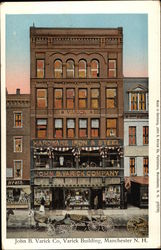 John B. Varick Co., Varick Building Manchester, NH Postcard Postcard
