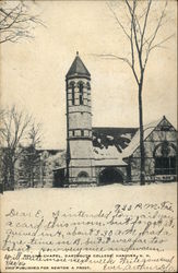 Rolling Chapel, Dartmouth College Postcard