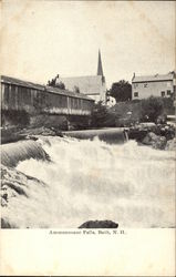 Ammonoosuc Falls Bath, NH Postcard Postcard