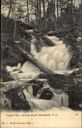 Crystal Falls, Deming Brook Postcard