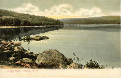 Gregg Pond Antrim, NH Postcard Postcard