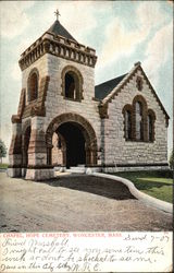 Chapel, Hope Cemetery Postcard