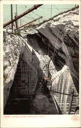 Marble Quarry Rutland, VT Postcard Postcard
