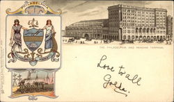 The Philadelphia and Reading Terminal Postcard