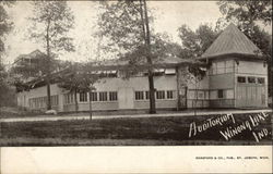 Auditorium Winona Lake, IN Postcard Postcard