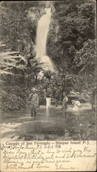 Cascade of San Fernando Postcard