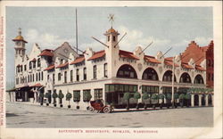 Davenport's Restaurant Postcard