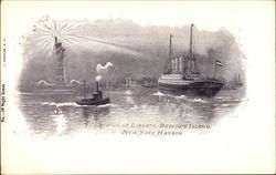 Statue of Liberty, Bedloe's Island Postcard