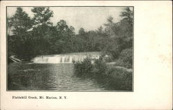 Plattekill Creek Mount Marion, NY Postcard Postcard
