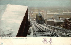 Mt. Adams incline from top Postcard