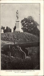 Soldiers' Monument Postcard