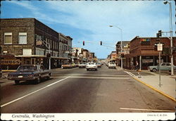 Street Scene Centralia Washington