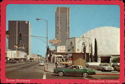 Sunset Boulevard Hollywood California