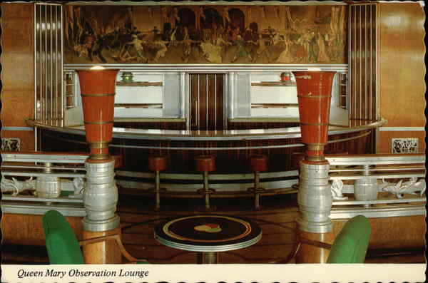 Queen Mary Observation Lounge Interiors