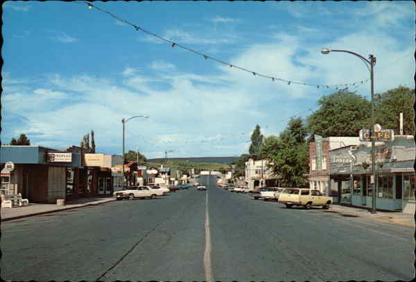 Street Scene Soap Lake Washington