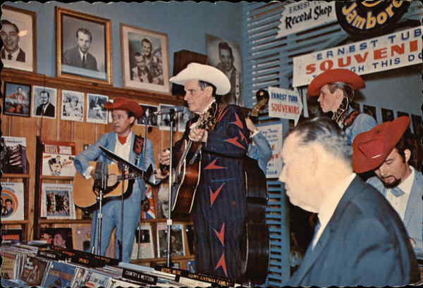 Ernest Tubb and his Famous Texas Troubadours Perform on the Mid-Night Jamboree