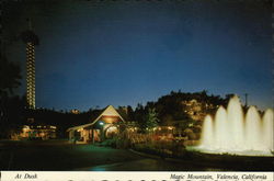 Magic Mountain at Dusk Valencia California