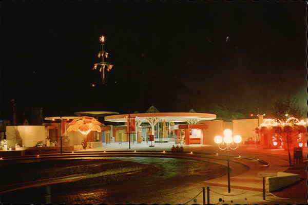 Universal Studios - Night Visitors Entrance Universal City California