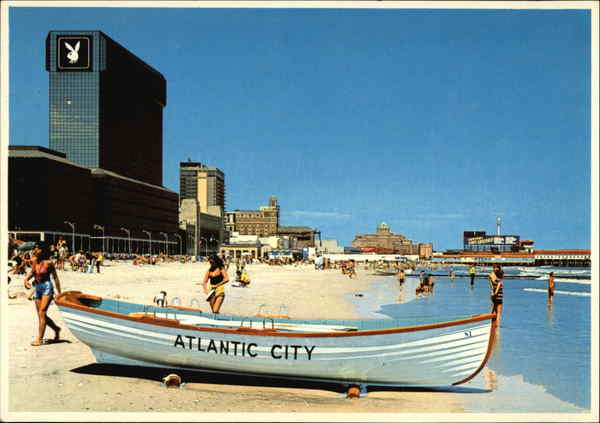 Beach and Hotels Atlantic City New Jersey