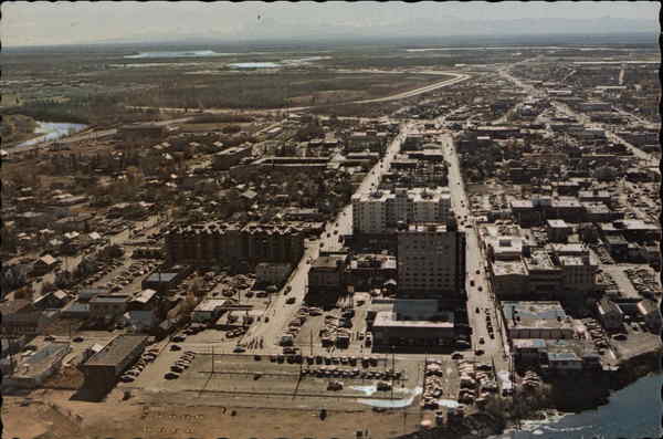 The Steese Expressway Fairbanks Alaska