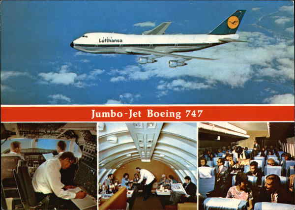 Jumbo-Jet Boeing 747 Aircraft