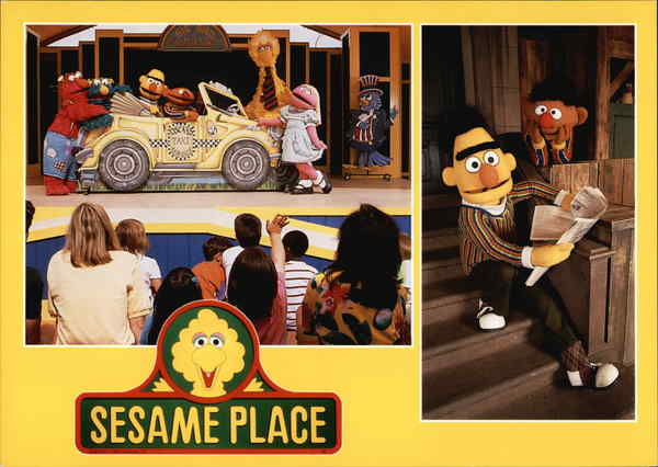 Sesame Place Amusement Parks