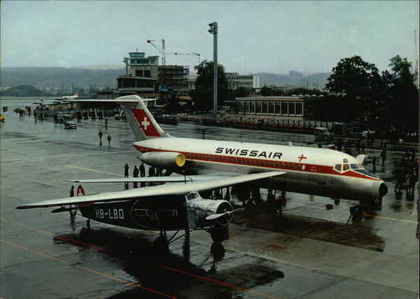 Fokker VII a, Douglas DC9 Aircraft