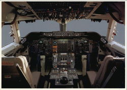 Lufthansa Boeing 747-200 Cockpit Aircraft