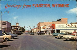 Street Scene Evanston Wyoming