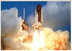 Kennedy Space Center, Shuttle Launch STS-3 Postcard